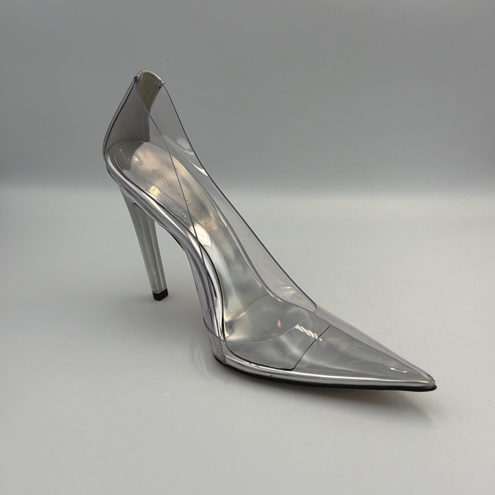Cinderella Inspired Clear Heel LEFT SHOE 9 Good American Pump MISSING SOLE MATE
